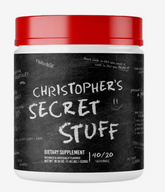 Raw Christopher's Secret Pre Workout Champion Mentality