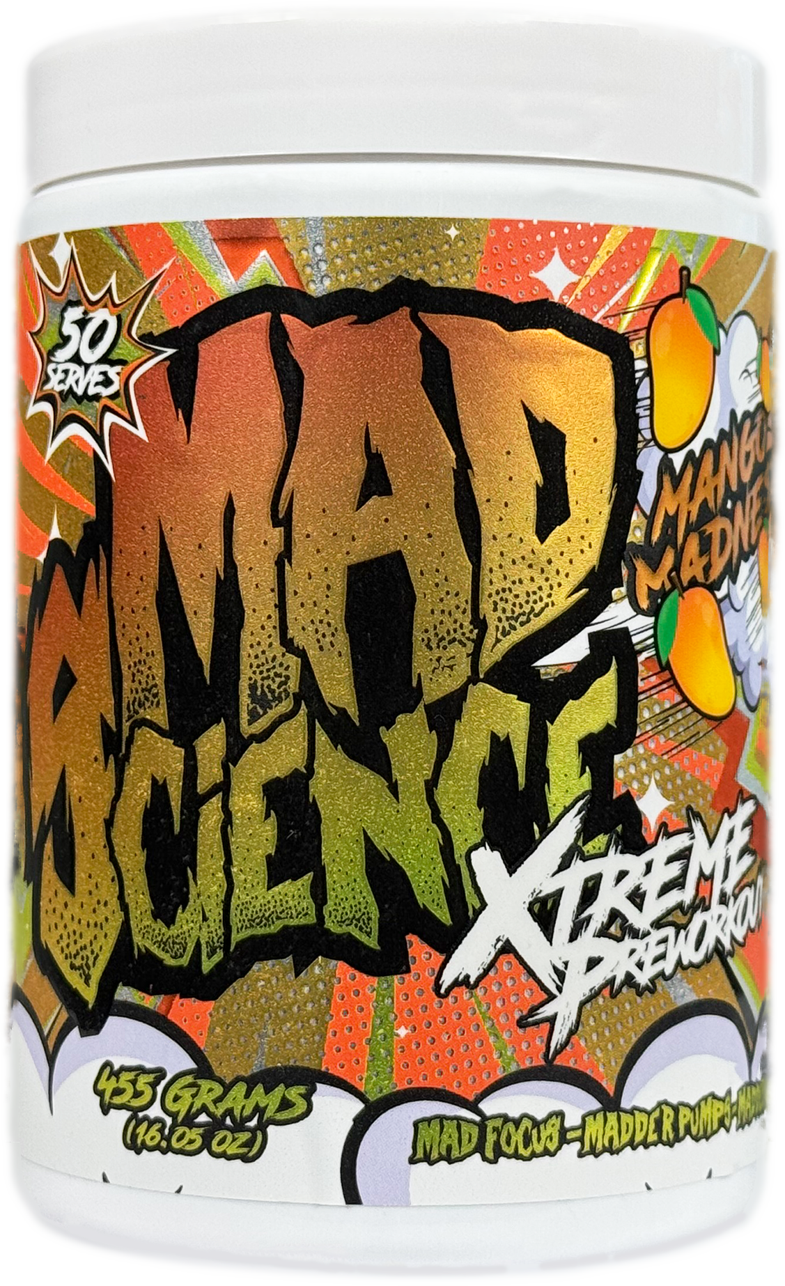 Mad Science extreme preworkout 50 Serves50 serves