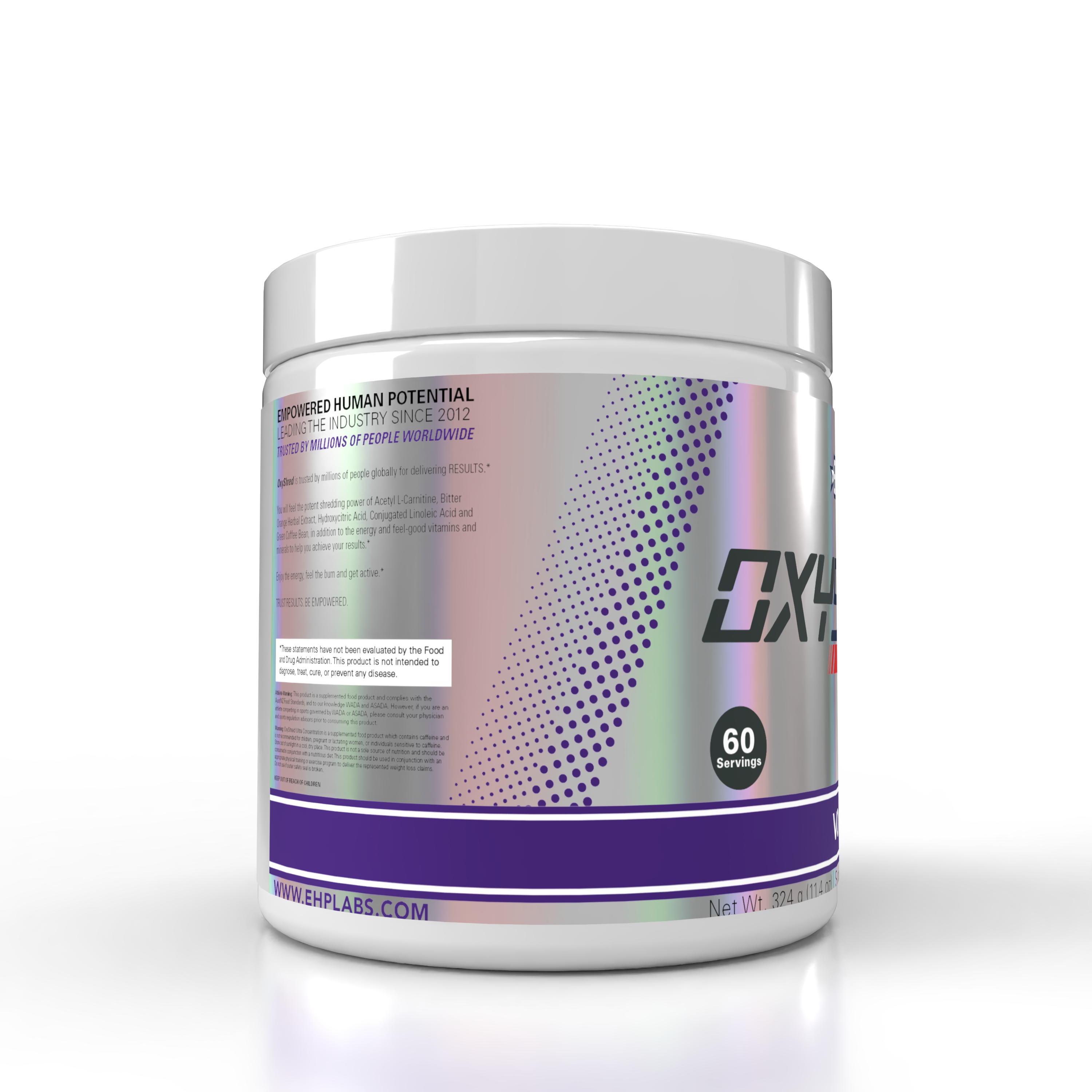 Ehplabs Oxyshred Thermogenic Shredding Supplement