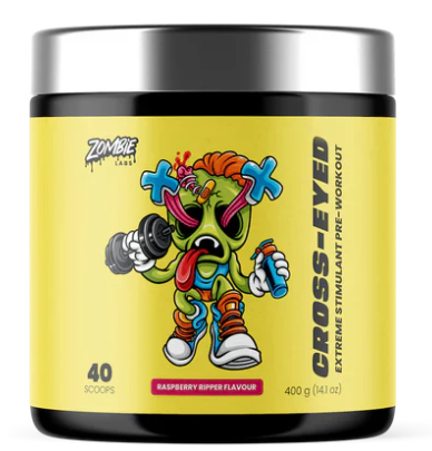 Zombie Labs Cross-Eyed Extreme Stimulant Pre-Workout 40 Serves Epidemic Energy Flavour