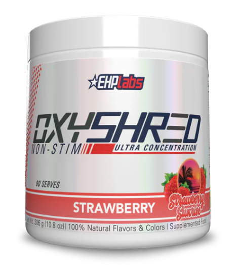 EhPLabs Oxyshred Non-Stimulant Shredding Supplement - Promotes Shredding Booster Pre-Workout