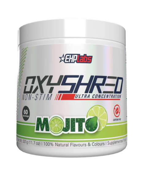 EhPLabs Oxyshred Non-Stimulant Shredding Supplement - Promotes Shredding Booster Pre-Workout