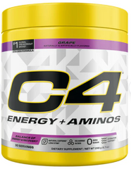 Cellucor C4 Energy + Aminos Powder | 5g BCAAS & Eaas for Muscle Recovery, 3 Electrolytes for Hydration, 100mg Natural Caffeine | Pre Workout | Zero Sugar, 30 Servings