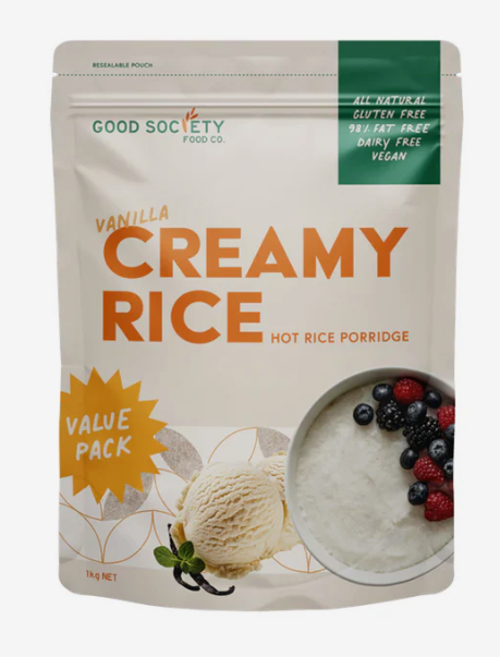 Good Society - Creamy Rice 400g - Vanilla