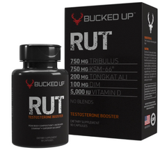 Bucked Up RUT - Testo Booster - Best All-Natural Test Formula for Men - Energy, Endurance, Strength, and Stamina Booster - Muscle Composition Aid
