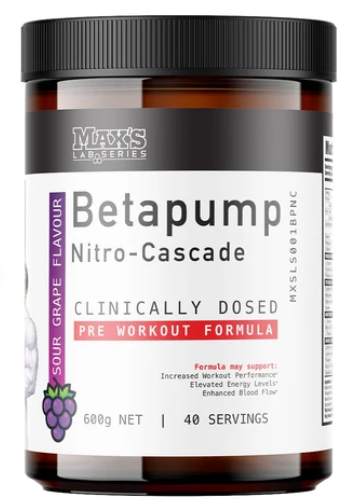 Maxs Beta Pump Nitro Cascade