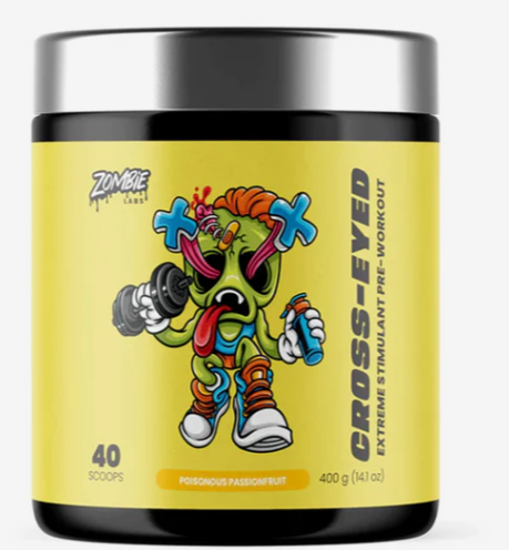 Zombie Labs Cross-Eyed Extreme Stimulant Pre-Workout 40 Serves Epidemic Energy Flavour