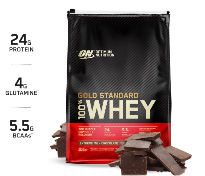 Optimum Nutrition Gold Standard 100% Whey Protein Powder,