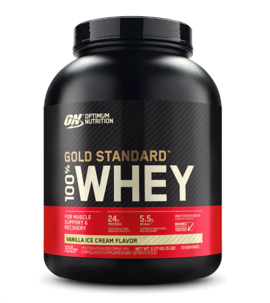 Optimum Nutrition Gold Standard 100% Whey Protein Powder,