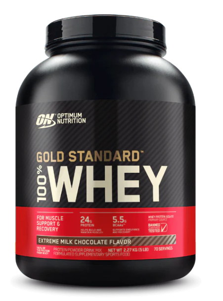 Optimum Nutrition Gold Standard 100% Whey Protein Powder,