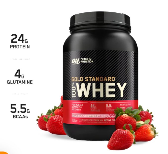 Optimum Nutrition Gold Standard 100% Whey Protein Powder,