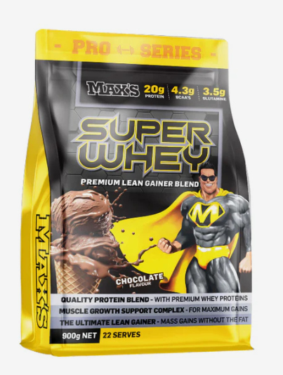 Maxs Pro Series Superwhey 900g Pouch Chocolate