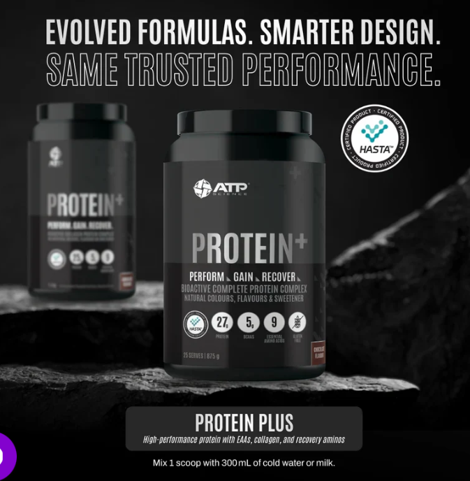 ATP Science Protein+ 875gm Flavour 25 serves perform, Gain